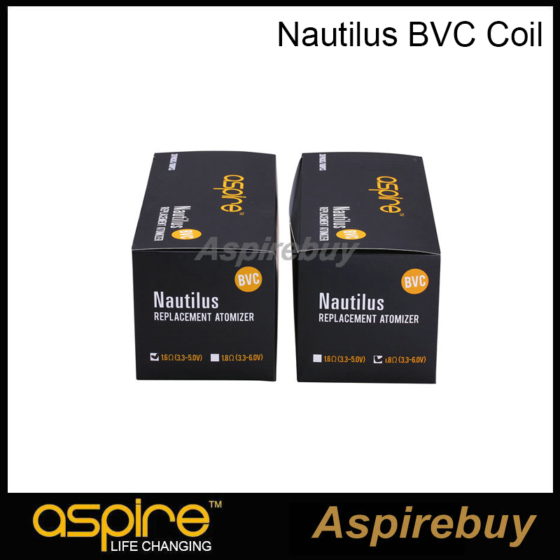 Aspire Nautilus BVC Coil Head High Quality Nautilus Atomizer Coil For Nautilus/Mini/2 Atomizer Clearomizer 100% Origina
Aspire Nautilus BVC Coil Head High Quality Nautilus Atomizer Coil For Nautilus/Mini/2 Atomizer Clearomizer 100% Origina