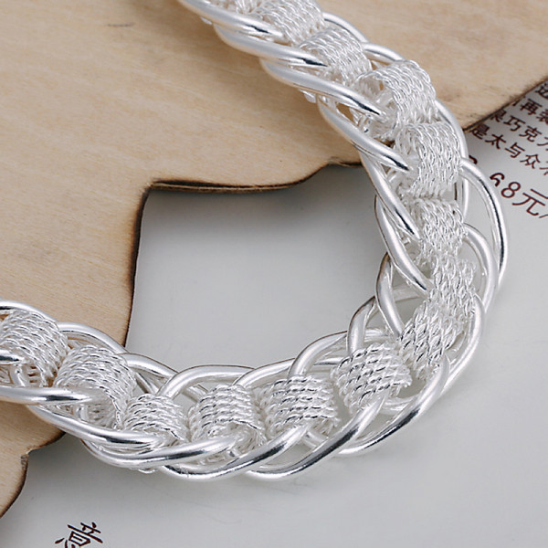 Hot sale best gift 925 silver New Daya jinsong Bracelet DFMCH059, brand new fashion 925 sterling silver plated Chain link bracelets