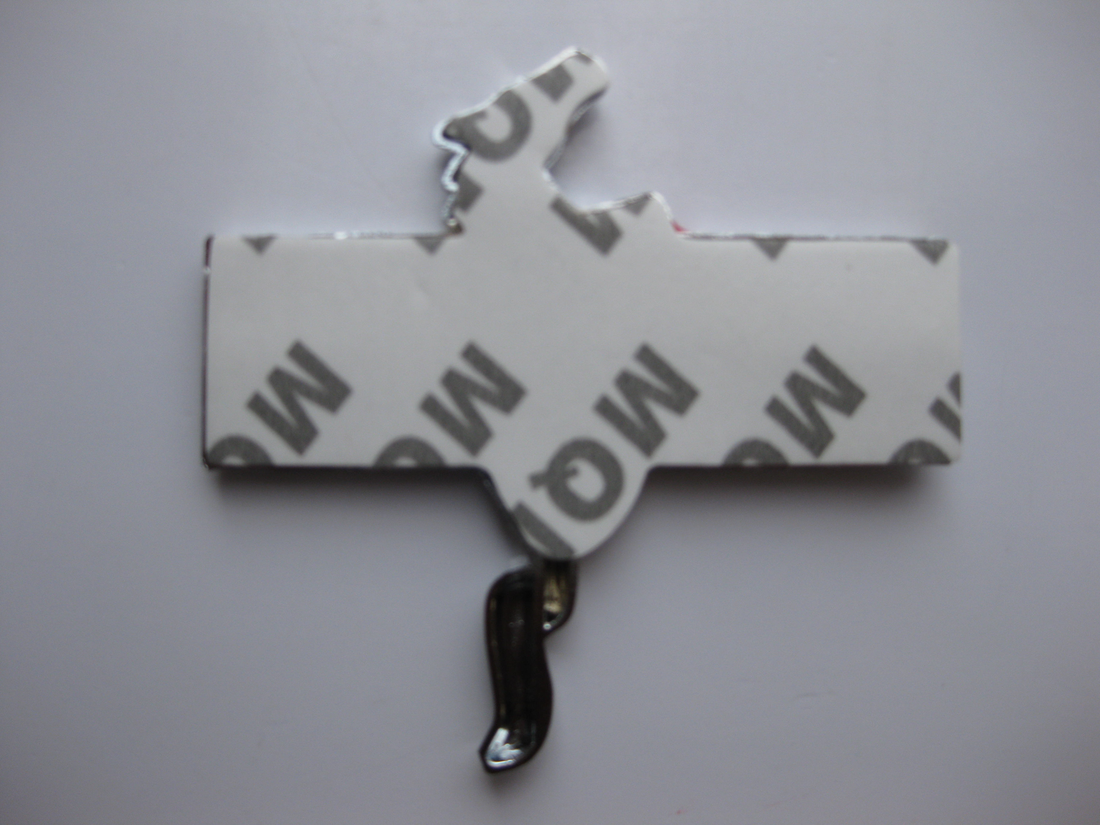 Pair Metal Horse Running Emblem Fender Badge Decal Sticker For Mustang