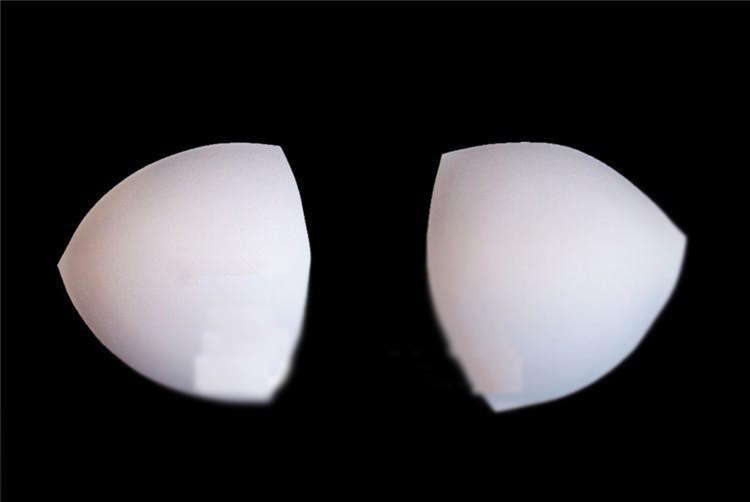 Black White Skin Sponge Bra Lingerie Swimwear chest pad Bra Insert Cushion Breast pad 100 Pairs