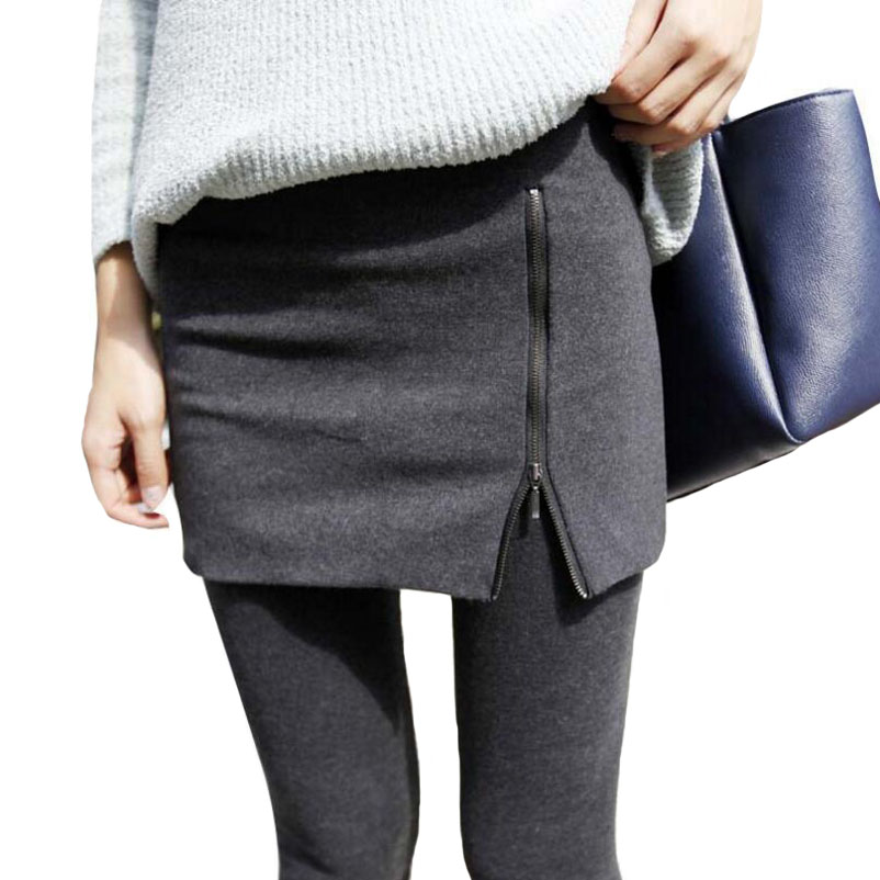 Female Leggings Ladies Winter Warm Leggings Skirt Women Thick Fake Two Pants Skirts Side Zipper Hot Sale, Black
Female Leggings Ladies Winter Warm Leggings Skirt Women Thick Fake Two Pants Skirts Side Zipper Hot Sale, Black