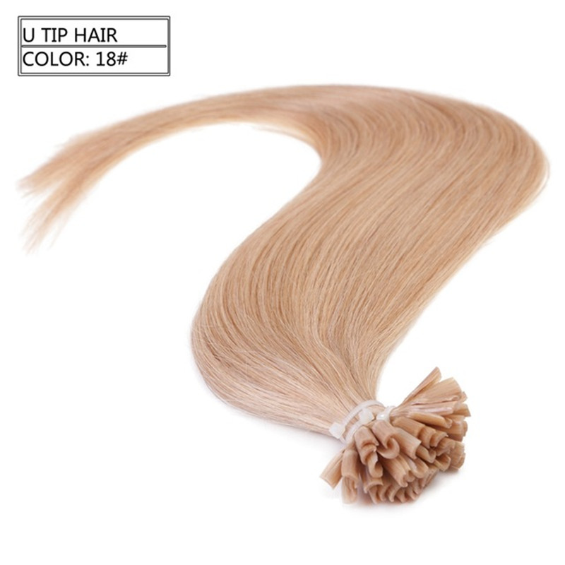 grade 7akeratin indian remy human hair 100g pack 1g s 200s lot color 613 u tip hair free tanglefree shedding