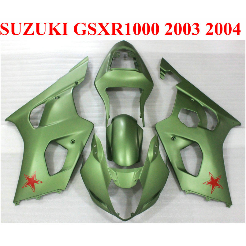 Motorcycle fairings for SUZUKI GSXR 1000 K3 k4 2003 2004 all green GSXR1000 03 04 ABS fairing kit BP16, Same as the picture shows
Motorcycle fairings for SUZUKI GSXR 1000 K3 k4 2003 2004 all green GSXR1000 03 04 ABS fairing kit BP16, Same as the picture shows