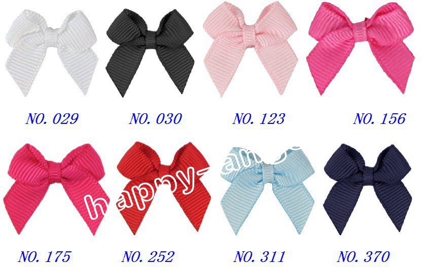 Baby Girl 2" mini Hairbow hair Bows clips kids Boutique grosgrain ribbon bowknot alligator Hairpin headwear accessaries HD3303