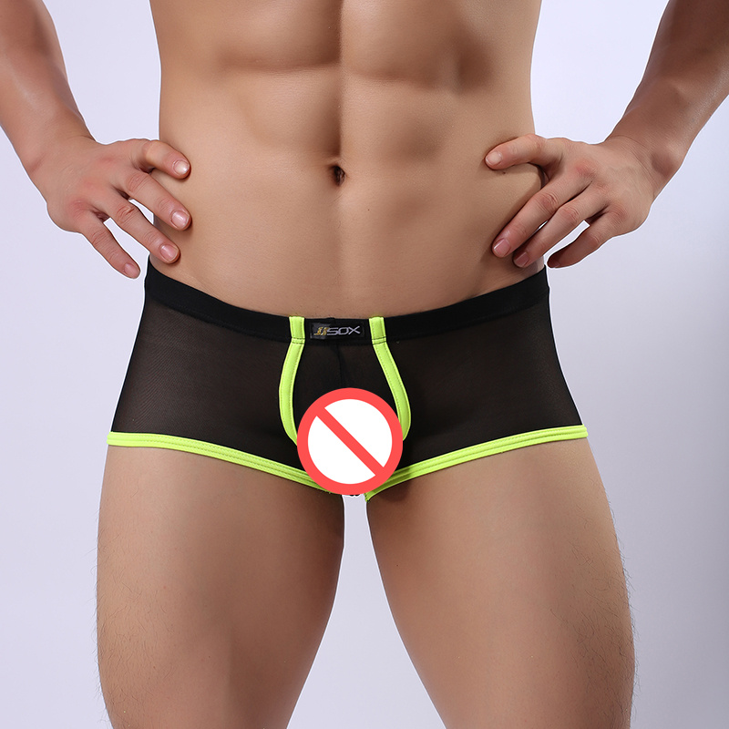 Men Sexy Underpants Boxer Shorts Mesh See Through Transparent Erotic Gay Pants Homme Breathable Ultra-thin BoxerShorts Underwear, Red
Men Sexy Underpants Boxer Shorts Mesh See Through Transparent Erotic Gay Pants Homme Breathable Ultra-thin BoxerShorts Underwear, Red