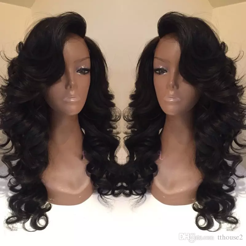 Celebrity style Synthetic wigs loose body wave Hair Natural black 1B color with side bangs pelucas black women full wig4992544, Ombre color
Celebrity style Synthetic wigs loose body wave Hair Natural black 1B color with side bangs pelucas black women full wig4992544, Ombre color