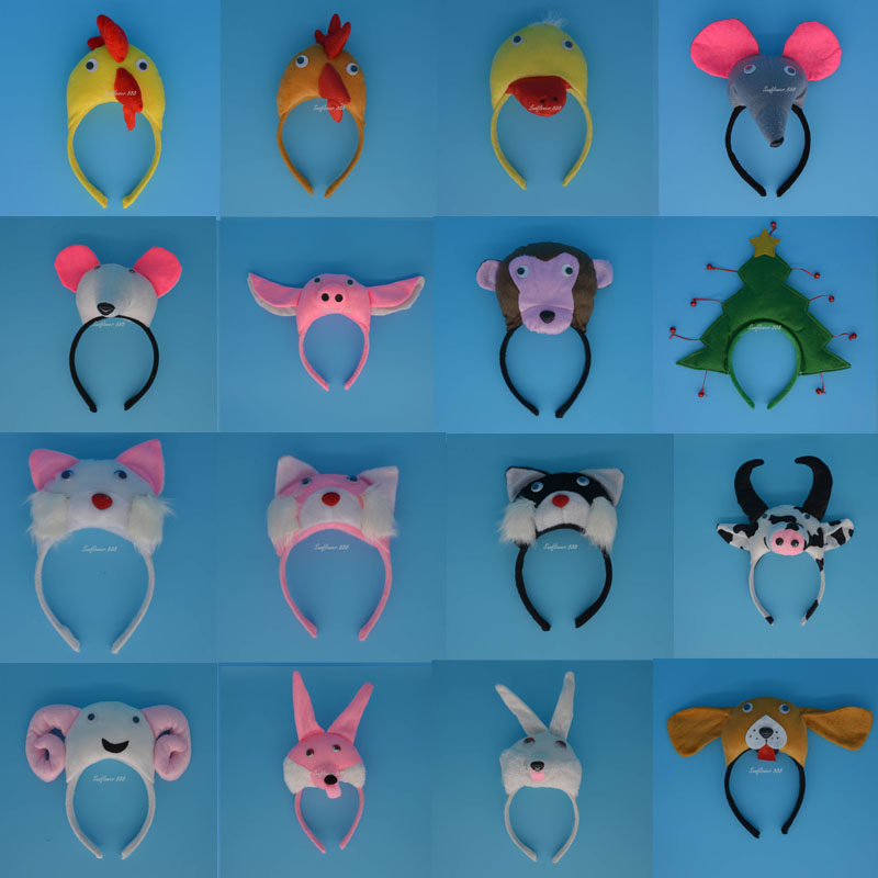 3D Animal Mouse Pig Monkey Ear Headband Halloween Party Pig Giraffe Tiger Dog Monkey Headbands, Silver
3D Animal Mouse Pig Monkey Ear Headband Halloween Party Pig Giraffe Tiger Dog Monkey Headbands, Silver