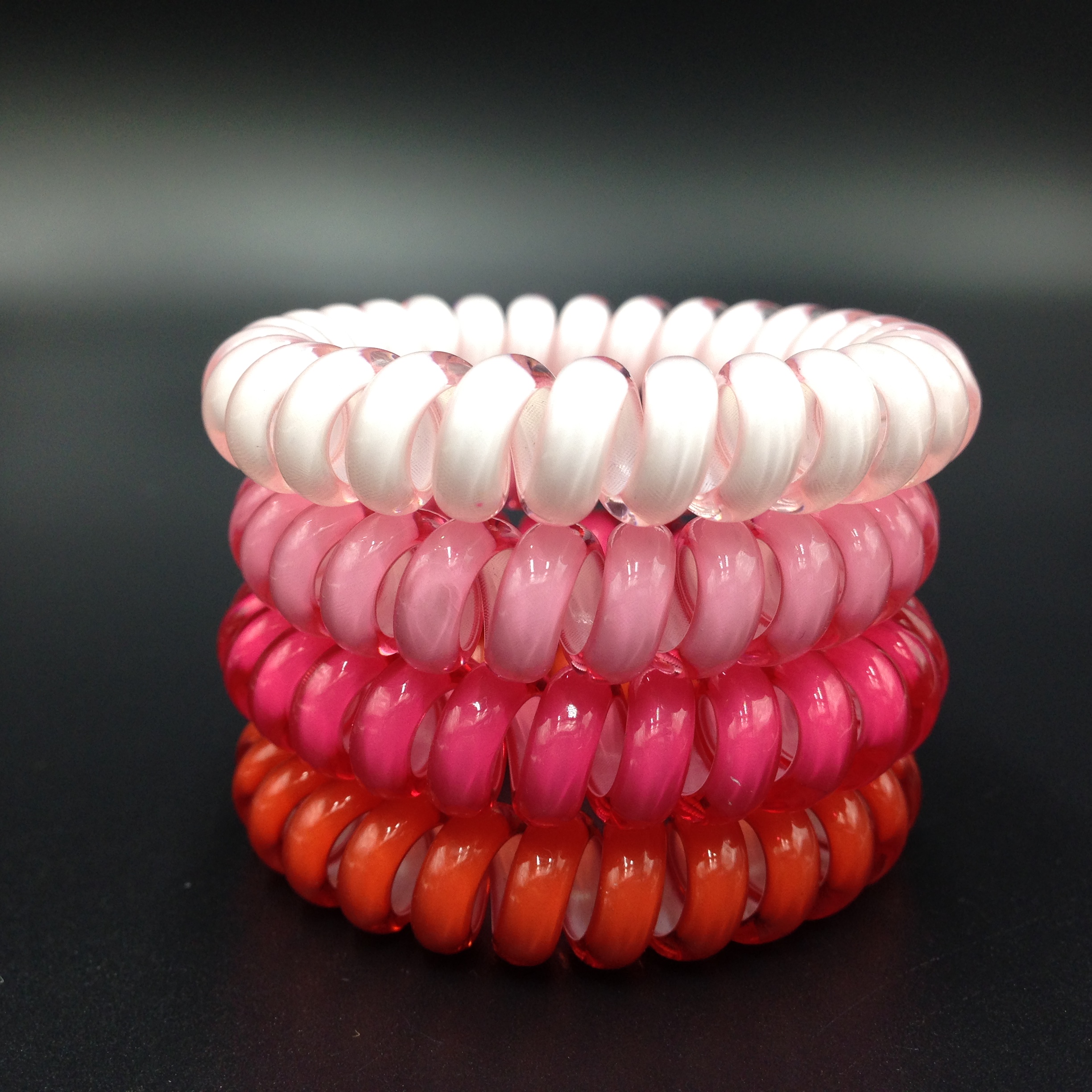 25pcs 25 colors 5 cm High Quality Telephone Wire Cord Gum Hair Tie Girls Elastic Hair Band Ring Rope Candy Color Bracelet Stretchy