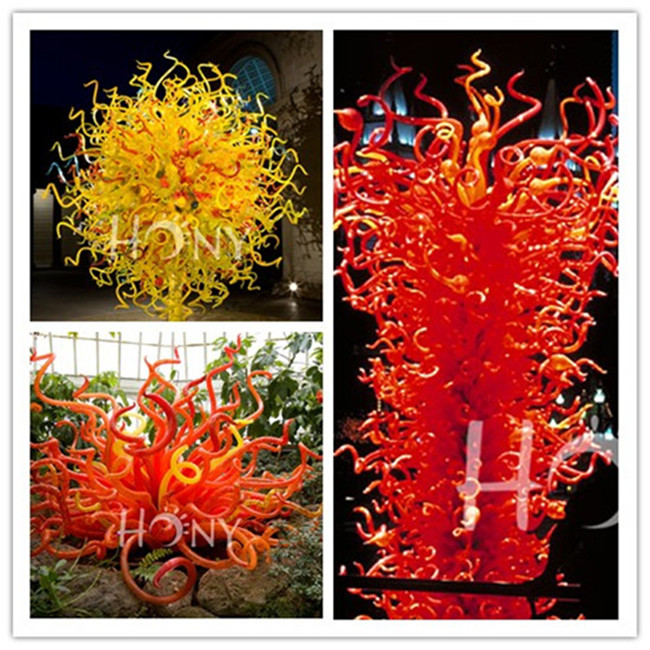 Pure White Blown Glass Chandelier Lamps 100% Handmade Small Size Pretty Elegant Ceiling Hanging Lamp for House Decor