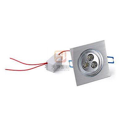 Ceiling Light Square Led Downlight 9W 3X3W 720 Lumens Led Ceiling Light Recessed Downlights Dimmable Warm/Natural/Cool White AC 110-240V