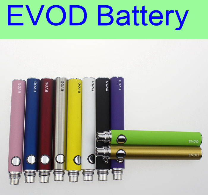 

30 Pcs/Lot EVOD battery 650mAh 900mAh 1100mAh electronic cigarette battery eGo e cigarettes for MT3 CE4 CE5 MINI PROTANK atomizer