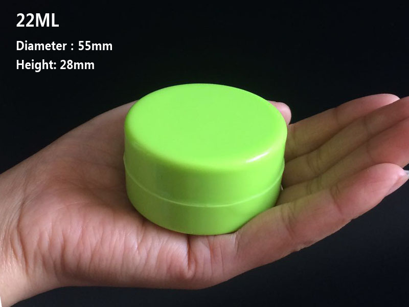 Nonstick Wax Containers Silicone Box 22ml Silicon Container Non-Stick Food Grade Wax Jars Dab Storage Jar Oil Holder for Vaporizer Vape
Nonstick Wax Containers Silicone Box 22ml Silicon Container Non-Stick Food Grade Wax Jars Dab Storage Jar Oil Holder for Vaporizer Vape