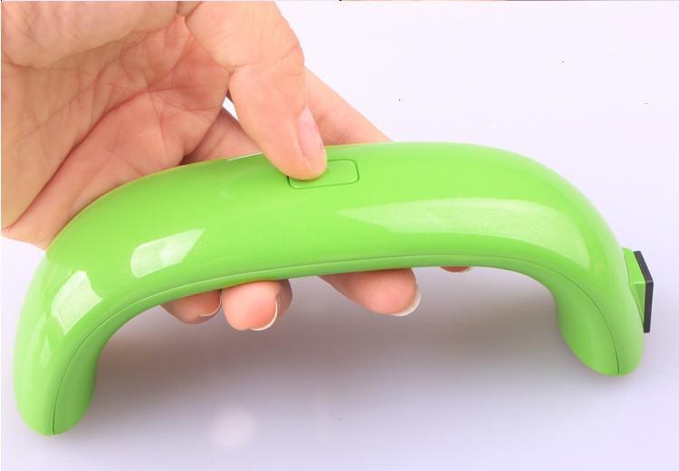 nail dryer uv gel polish mini nail dryer LED curing dryer curing lamp led rainbow light for nail art tools