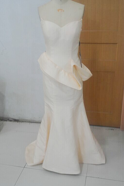Real Image Bridesmaid Dress Dresses 2017 Long Formal Wedding Gowns Event Prom Modern Beautiful Sleeveless Strapless Luxuries Custom Made