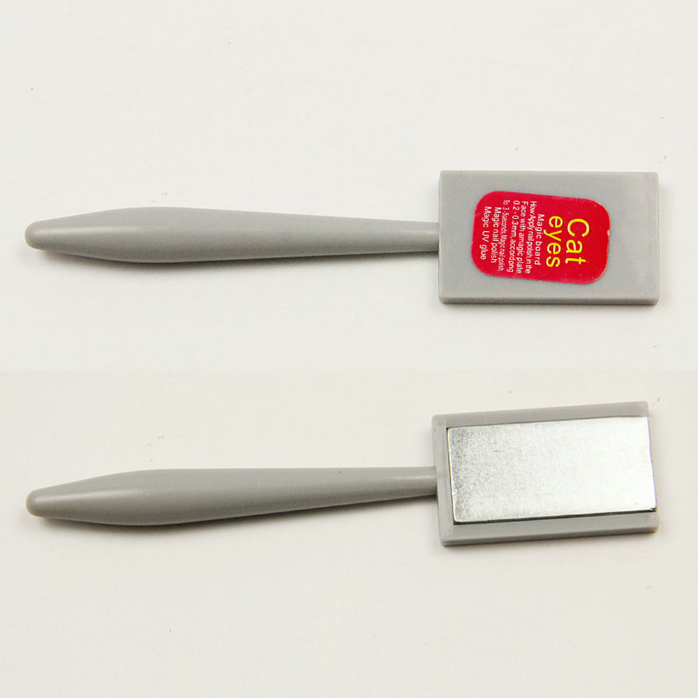 Wholesale-11 Pieces/set Cat Eye Magnet Cat Eye Pen 3D Magnet Stick Magnetic Drawing Vertical Stick for Nail Gel Polish Magical Nail Tool