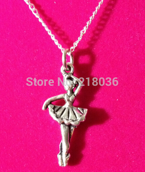Fashion 10PCS Vintage Silvers Ballet Dancer Charms Sweater Chain Choker Statement Necklaces Pendants Jewelry For Women Accessories L939
Fashion 10PCS Vintage Silvers Ballet Dancer Charms Sweater Chain Choker Statement Necklaces Pendants Jewelry For Women Accessories L939