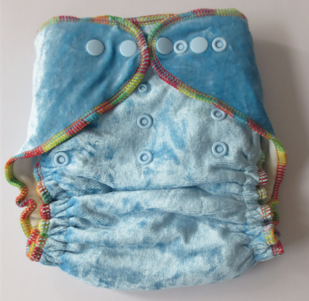 Free Shipping 2015 NEW Design 50 pcs Organic 100% Bamboo Cotton Velour baby Cloth diapers Nappy No PUL with 50 inserts