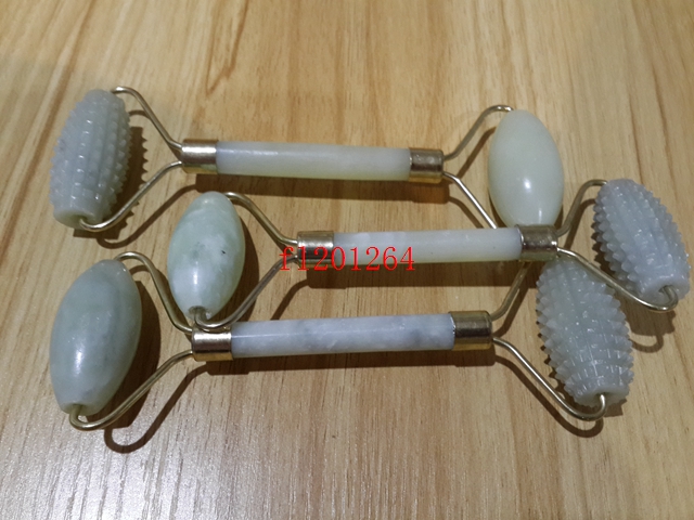 Free Shipping Women Lady Facial Relaxation Slimming Tool Jade Roller Massager For Face Body Head Neck Foot Massaging,100pcs/lot