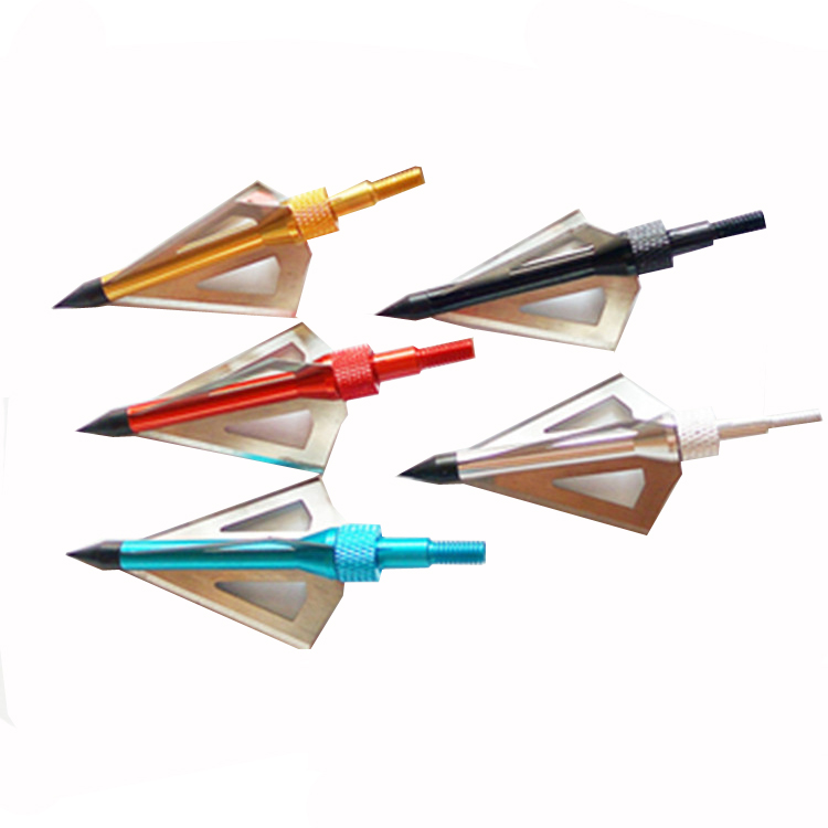 Hunting Archery Broadhead Arrows 3-Blades 100Gr Bow and Crossbow Arrow Broadhead Black Hunting Broadheads Free Shipping от DHgate WW