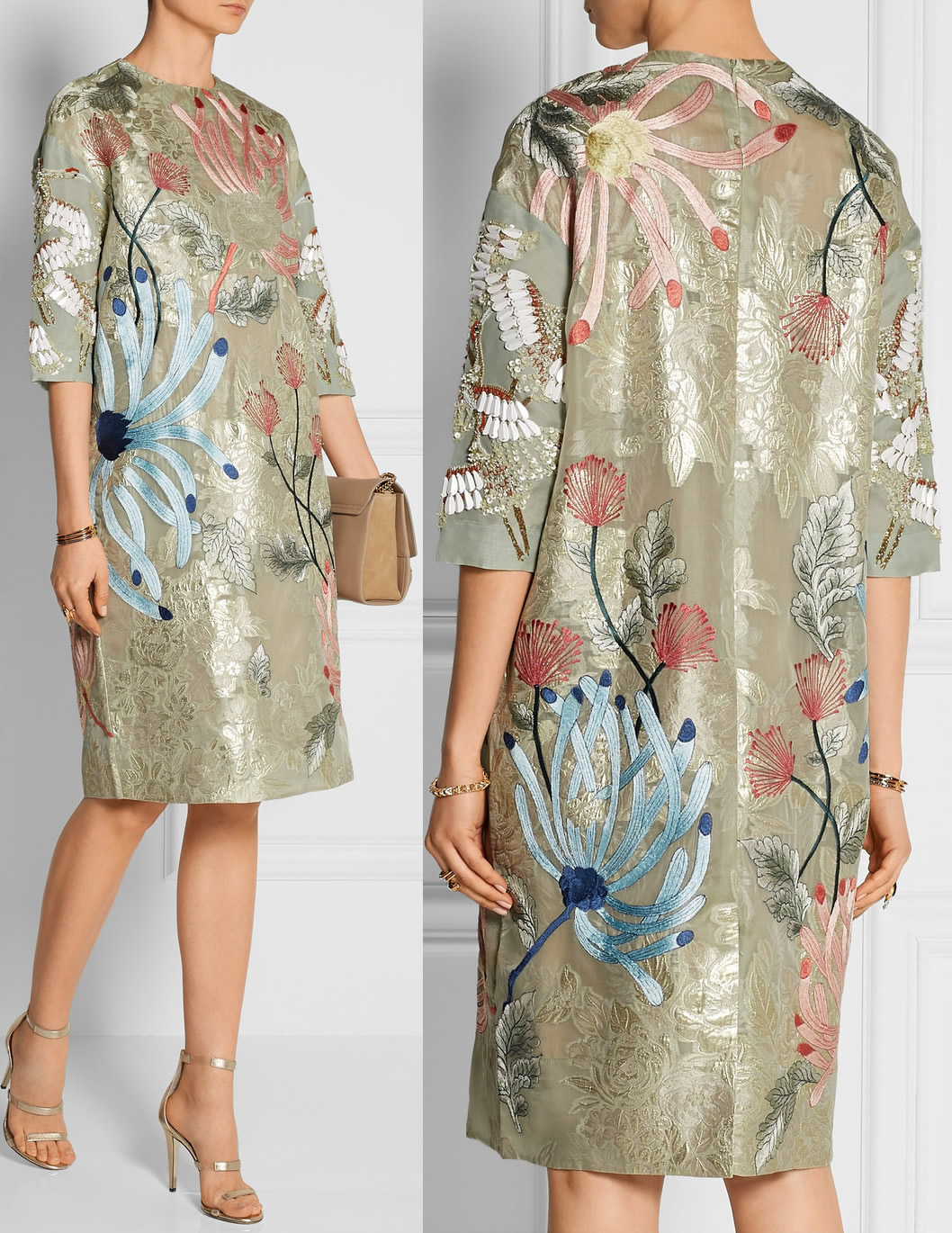 Luxury Women Print Shift Dress Half Sleeves Summer Party Dresses 0797, As pictures
Luxury Women Print Shift Dress Half Sleeves Summer Party Dresses 0797, As pictures