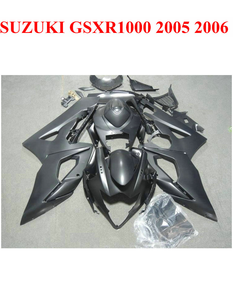 Bodywork fairings set for SUZUKI 2005 2006 GSXR1000 K5 K6 all matte black 05 06 GSXR 1000 new fairing kit TF63, Same as the picture shows
Bodywork fairings set for SUZUKI 2005 2006 GSXR1000 K5 K6 all matte black 05 06 GSXR 1000 new fairing kit TF63, Same as the picture shows
