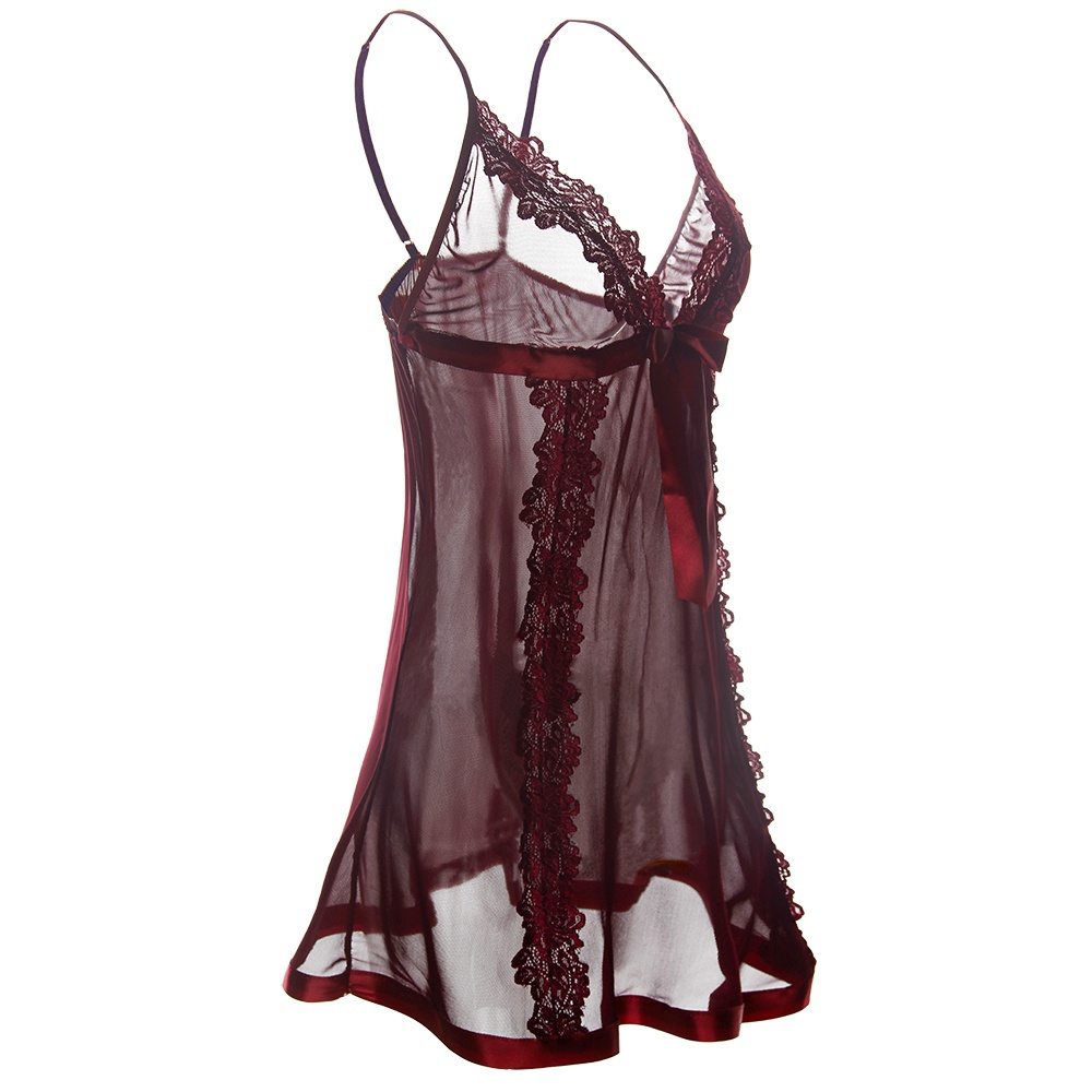 Ps Size Women Lingerie S-6XL Sexy Lingerie Babydoll Transparent Lace Nightgown Sexi Nightwear for Women Underwear Pajamas Intimate Apparel5305958