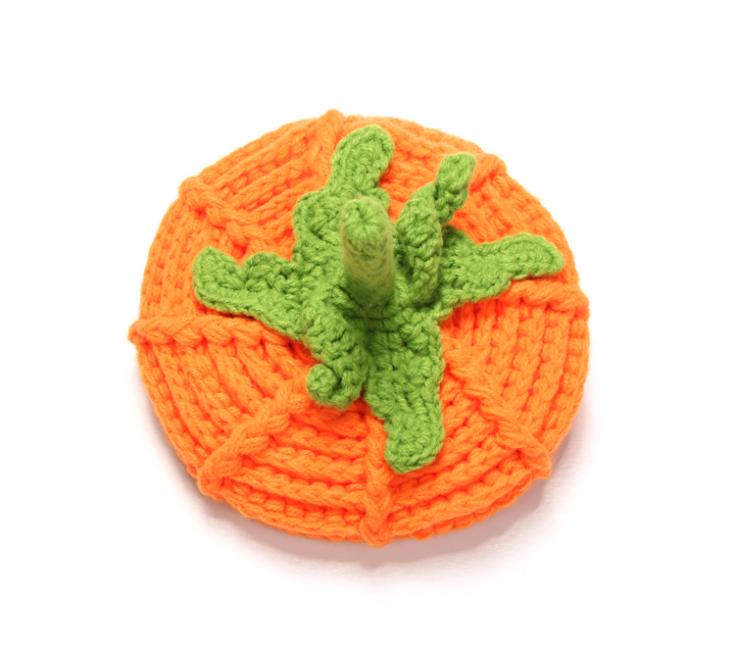 New Arrival Baby Pumpkin Hats Crochet Knitted Baby Kids Photo Props Infant BABY Costume Winter Hats 1pc Free shipping