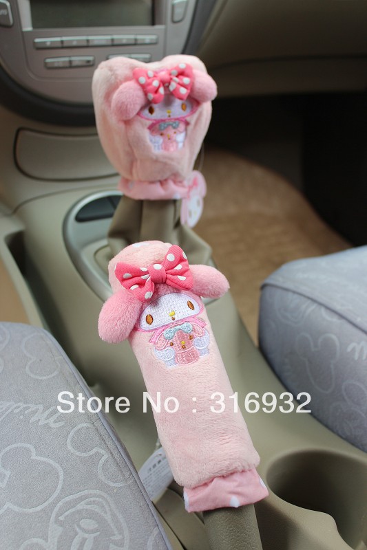 U2 Free shipping,my melody car accessories,hand brake cover/gear shift collars,2pcs/set
U2 Free shipping,my melody car accessories,hand brake cover/gear shift collars,2pcs/set