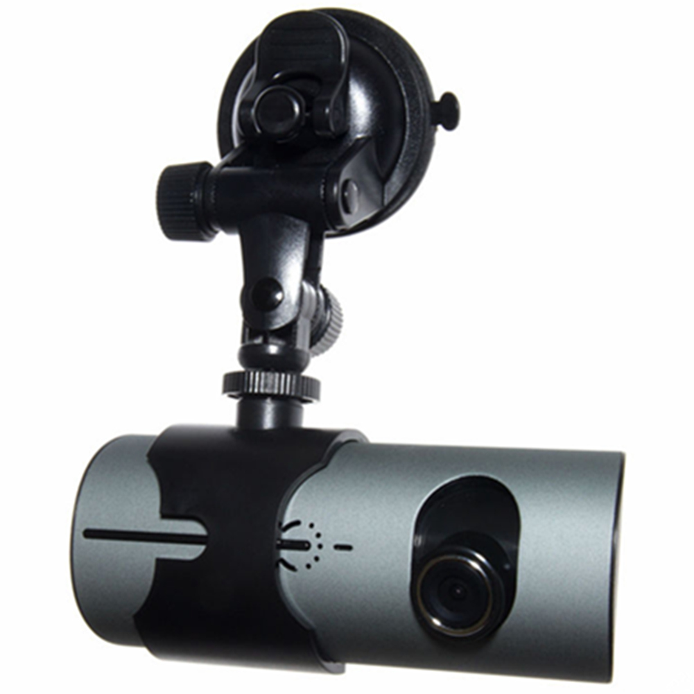 R300 2.7 "LCD Wide Angle High Definition Dual Lens Dash Cameras Car Camera GPS Logger and G-sensor R300 Car DVR R300