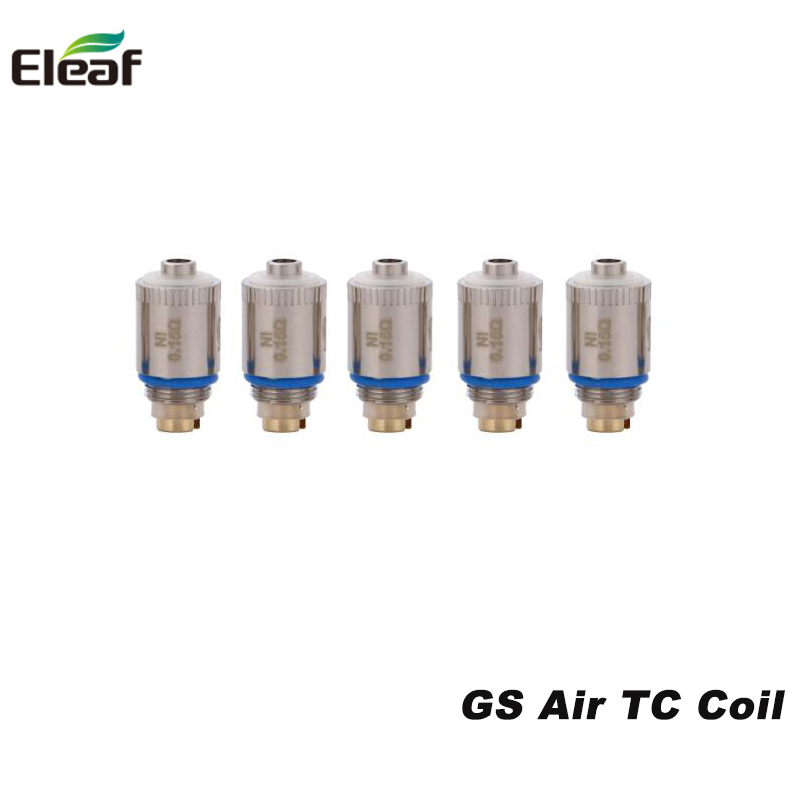 Original Eleaf GS Air Coil Pure Cotton Head 0.75ohm 1.2ohm GS Air TC Coil Head 1.5ohm For GS Air Tank
Original Eleaf GS Air Coil Pure Cotton Head 0.75ohm 1.2ohm GS Air TC Coil Head 1.5ohm For GS Air Tank