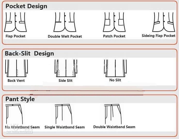 Customize Shiny Black Groom Tuxedos Groomsmen Best Man Blazer Prom Dress Suit Business Suits Jacket+Pants+Vest+Tie NO:2