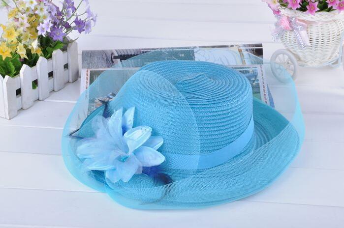 The European and American style dome little hat ladies hats circle cap headdress Pure color travel necessary hat free shipping HT20