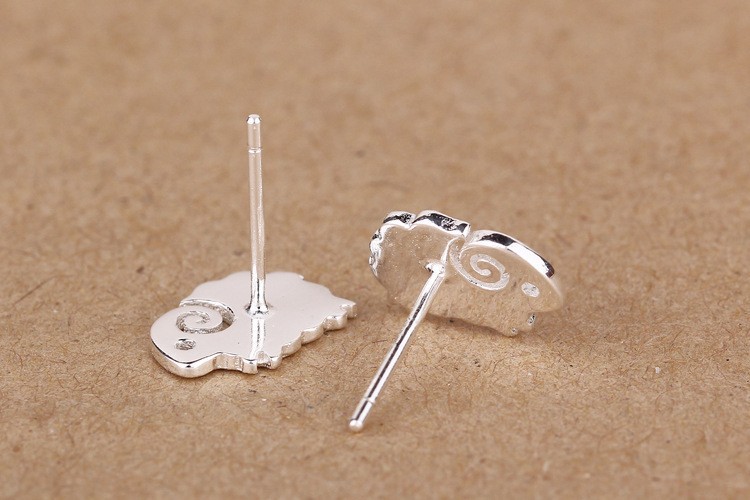 10PCS- S046 Cute Little Sheep Studs Earrings Tiny Mutton Earring Goat Earrings Lovely Animal Stud Earrings for Constellation Birthday Gifts