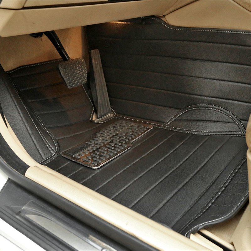 Case for Nissan X-Trail Qashqai Tiida Teana MURANO Livian Sylphys etc.. Customized car floor mats carpets Waterproof 3D leather mats