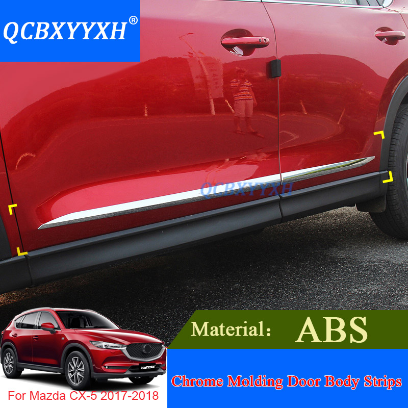 4pcs ABS Car Styling Chrome Molding Door Body Strips For Mazda CX-5 2017 2018 Accessories Trim Covers External Decoration Strips
4pcs ABS Car Styling Chrome Molding Door Body Strips For Mazda CX-5 2017 2018 Accessories Trim Covers External Decoration Strips