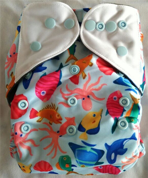 2016 New Designe Naughtybaby Heavy Wetter Night AIO AI2 Newborn Cloth Diapers Nappies Fit All Free Shipping