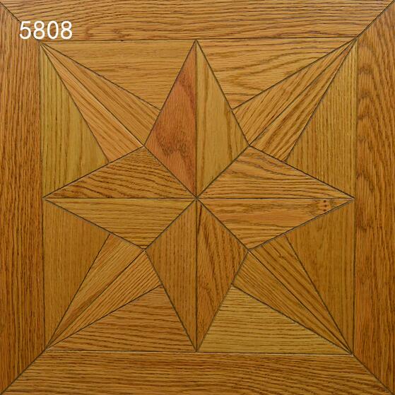 Red Oak flooring medallion skirting moulding art wood floor home Decor room rugs interior wallpaper inlaid parkett marquetry tiles finished engin