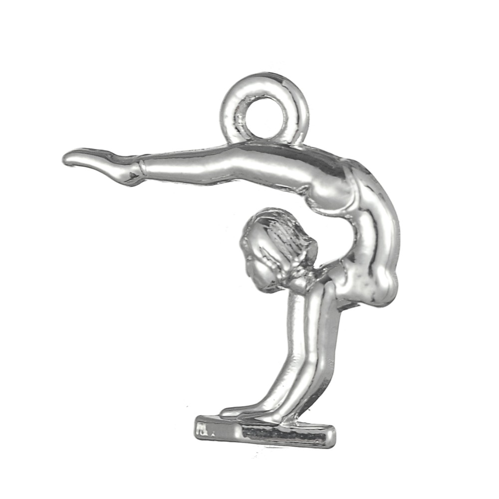Free shipping New Fashion Easy to diy 30pcs alloy rhodium or gold plated gymnastics girl charms berloque jewelry making fit for necklace or
Free shipping New Fashion Easy to diy 30pcs alloy rhodium or gold plated gymnastics girl charms berloque jewelry making fit for necklace or