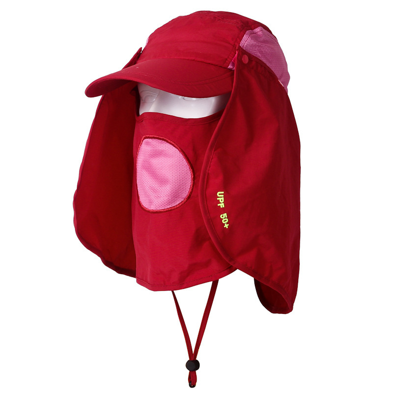 Wholesale-HOT! 360-Degree Sun Bucket Hat Outdoor Jungle Fishing Hats UV Resistant Breathable Quick-Drying Cap High Quality