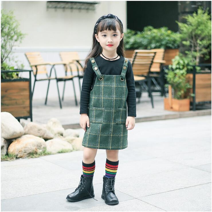 Girl Winter Suspender Skirt and T-Shirt Set Baby Pinafore Skirt and T-shirt with Velvet Suit Kids Christmas Clothes Clothing HM 058, Mixed
Girl Winter Suspender Skirt and T-Shirt Set Baby Pinafore Skirt and T-shirt with Velvet Suit Kids Christmas Clothes Clothing HM 058, Mixed