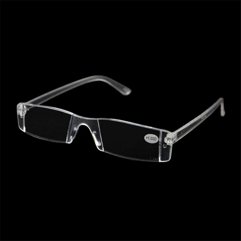 20Pcs/Lot Plastic Clear Rimless Eyeglasses Presbyopia White Reading Glasses Unbreakable Women Men Transparent Reading Glasses +1.00-+4.00
20Pcs/Lot Plastic Clear Rimless Eyeglasses Presbyopia White Reading Glasses Unbreakable Women Men Transparent Reading Glasses +1.00-+4.00