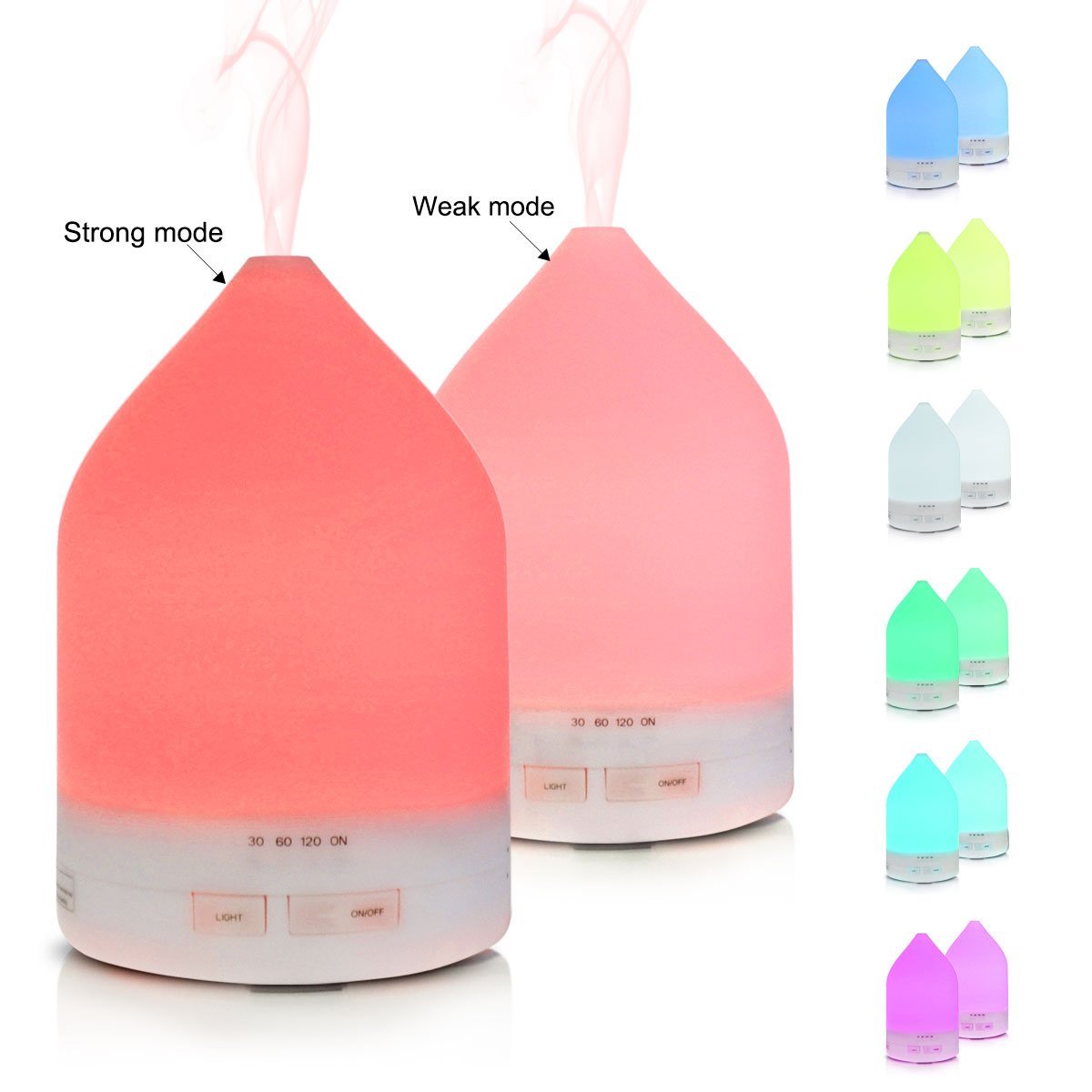 150ml Ultrasonic Essential Oil Aromatherapy Diffuser Air Humidifier Fragrance Sprayer Office Purifier Mist Maker With Colorful LED Lights