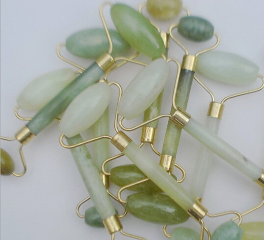 Practical Women/Lady Facial Relaxation Slimming Tool Jade Roller Massager For Face Body Head Neck Foot jade massage stone