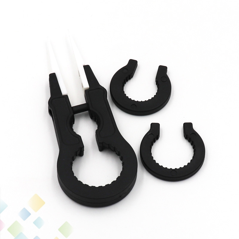 Black Vaper Tweezer Ceramic Wrapping Coiler Tools Multifunction Tweezers Spanner Tool fit RDA RBA E Cig DHL Free
Black Vaper Tweezer Ceramic Wrapping Coiler Tools Multifunction Tweezers Spanner Tool fit RDA RBA E Cig DHL Free