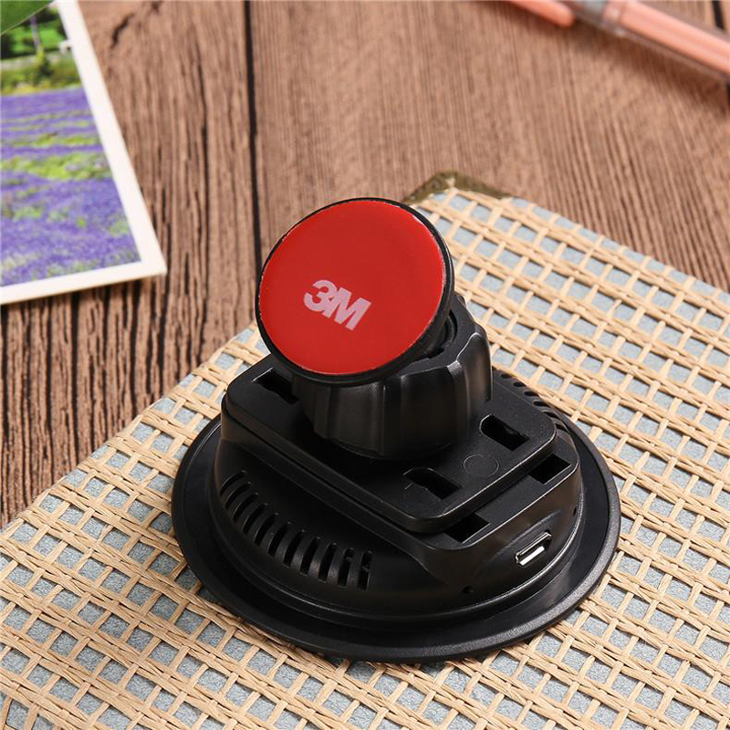 360 Degree Rotating Qi Wireless Car Charger Charging Magnetic Mobile Phone Stand Holder for iPhone X 8 7 6s Plus Samsung S7 S8