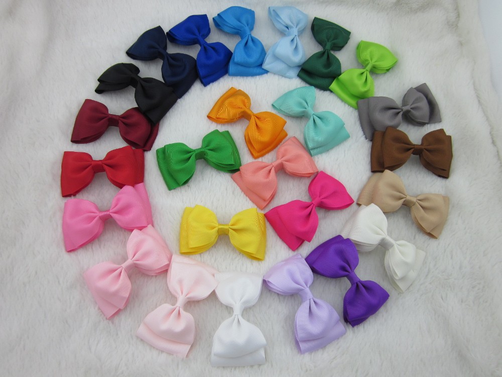 25colors/25pcs 4"high quality ribbon bow boutique baby girl ribbon hair bows WITH CLIP hair accessories, Multi-color
25colors/25pcs 4"high quality ribbon bow boutique baby girl ribbon hair bows WITH CLIP hair accessories, Multi-color
