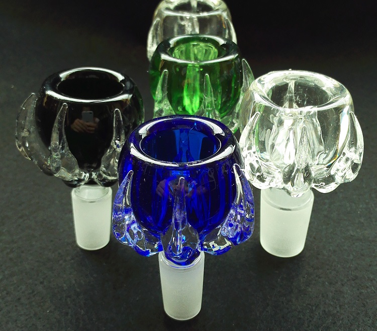 50 PCS 18mm & 14mm Male Female Dragon Claw Thick Glass Bowl for glass bongs water pipes Free DHL
50 PCS 18mm & 14mm Male Female Dragon Claw Thick Glass Bowl for glass bongs water pipes Free DHL