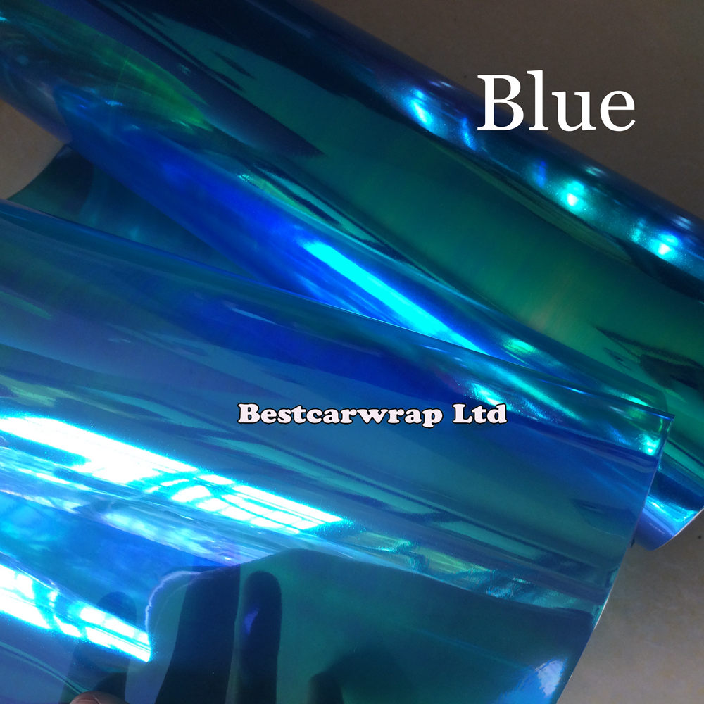 15 Roll Chameleon Headlight Film Tint Taillight / Motorbike Heamp Tint Tinting Film Size 0.3x10m/ Roll Free SHIPPINGdlight Rear La