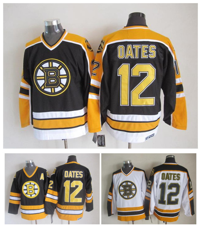 Top Quality ! Men Boston Bruins Ice Hockey Jerseys 12 Adam Oates Black White Yellow Retro Vintage CCM Stitched Jerseys Mix Order, As pic 
Top Quality ! Men Boston Bruins Ice Hockey Jerseys 12 Adam Oates Black White Yellow Retro Vintage CCM Stitched Jerseys Mix Order, As pic
