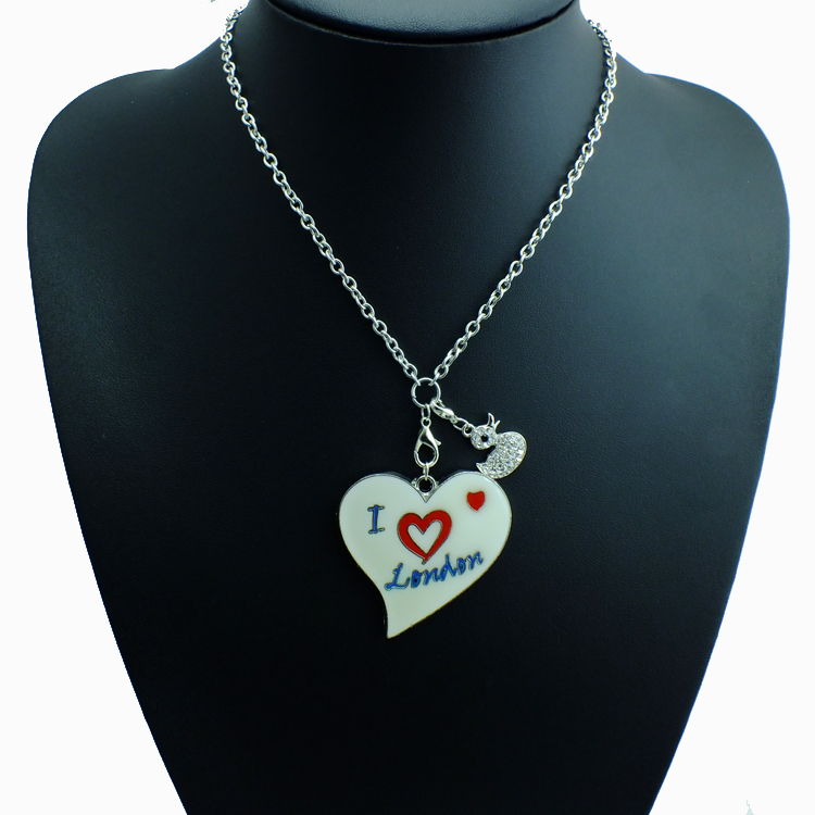 Free Shipping Latest Fashion Charms Alloy 4 Color Rhinestone Duck Lobster Clasp Floating Charms DIY Jewelry Accessories